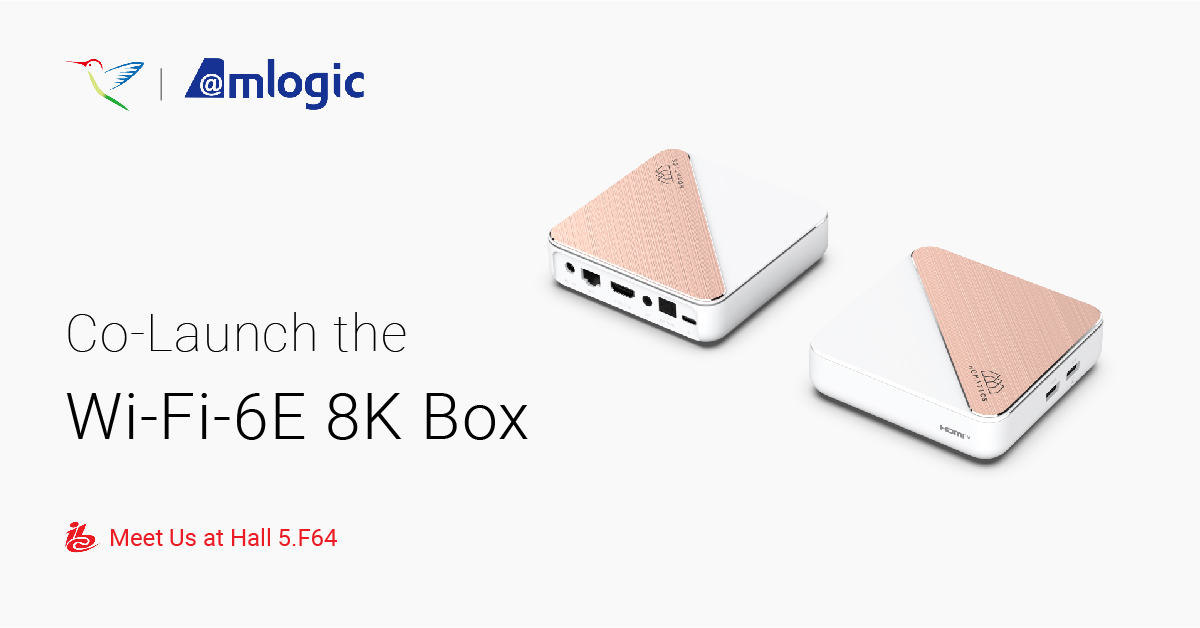 SEI Robotics and Amlogic Co-Launch the Wi-Fi 6E 8K Box